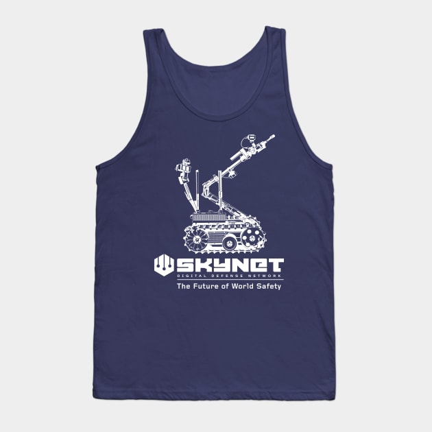 Skynet Reverse Tank Top by MindsparkCreative